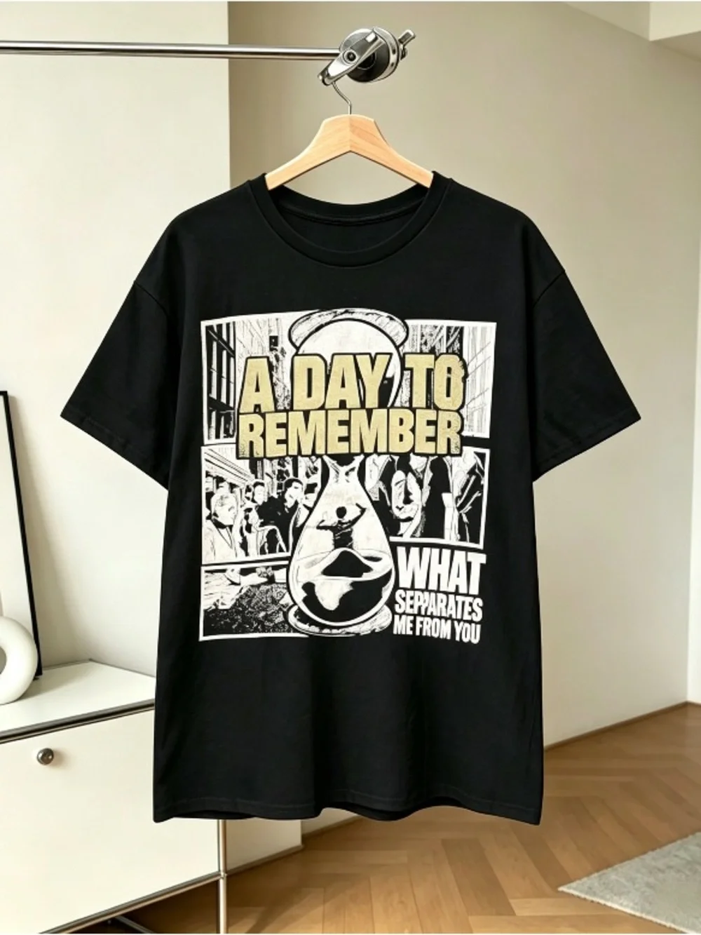 Retro 2010 A Day To Remember What Separates Me From You Band T-Shirt Unisex